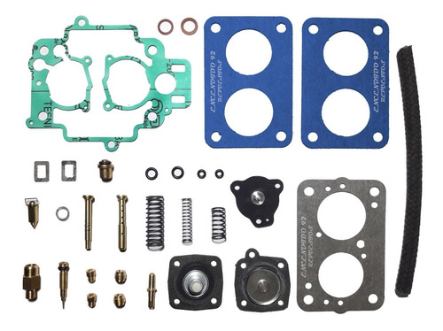 Kit Completo Reparación Carburador Weber Tlde Fiat Uno Duna Motor Tipo