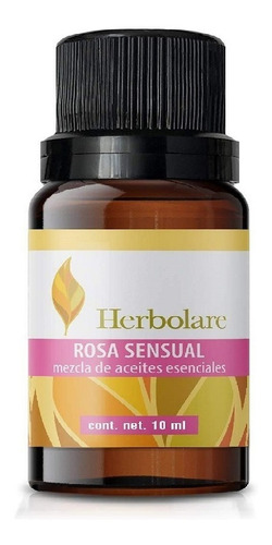 Aceite Puro Esencial Rosa Sensual Pachuli 10ml Herbolare