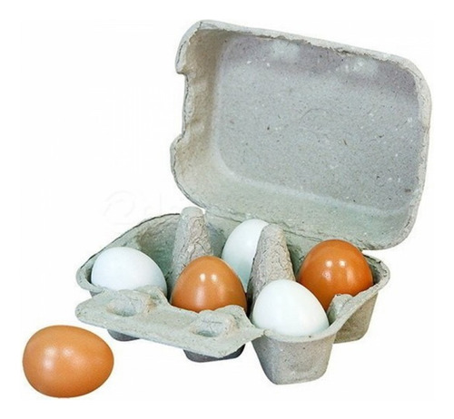 Juguete Cocinita Maplet De 6 Huevos  Para Niños Viga