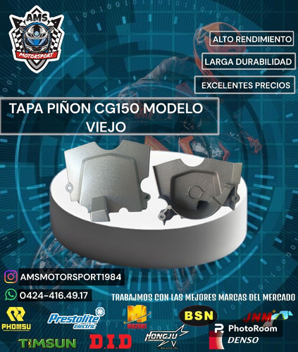 Tapa Piñon Cg150 Modelo Viejo