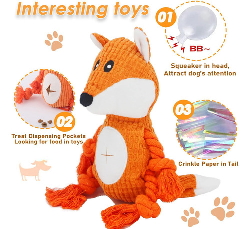 Juguetes De Tira Y Afloja Para Perros Grandes, Squeaky Dog T