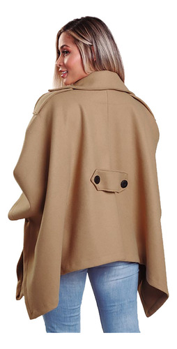 Abrigo Chaqueta De Moda Elegante Para Mujer 9241 Tej