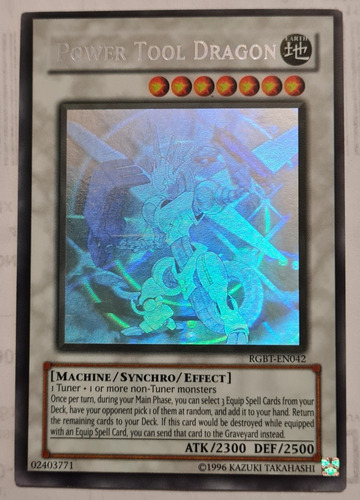 Yugi-oh Power Tool Dragon Ghost Rare