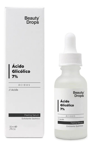 Acido Glicolico 7 % Beauty Drops  15 Ml  Origen España