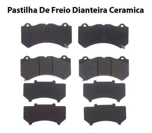 Pastilha De Freio Dianteira Nissan Gt-r 4wd 3.8 V6 24v 485cv