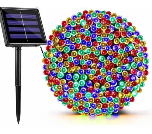 Luces Solares Navidad Guirnalda 30 Metros 300 Led