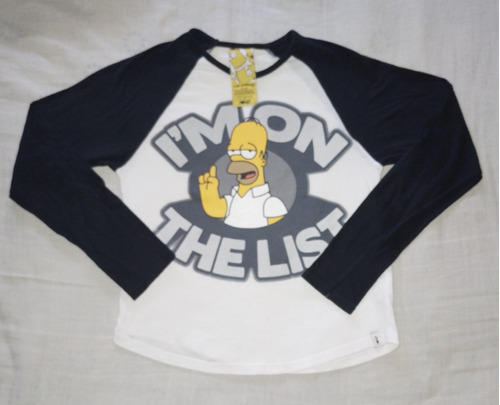 Remera 47 Street Original. Simpsons. Talle 0/36