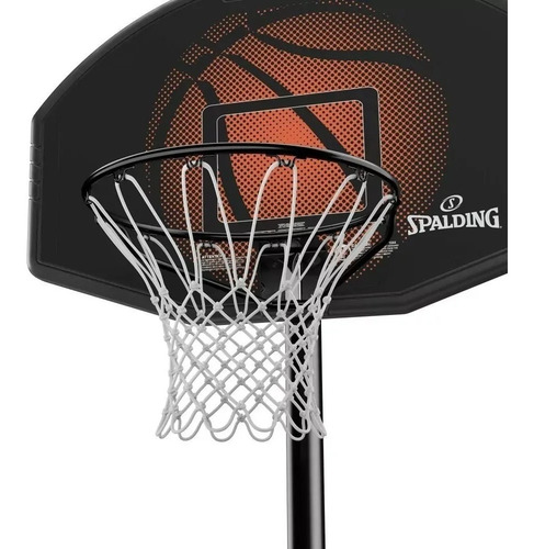 Imagen 2 de 6 de Tablero Aro Jirafa Básquet Spalding Highlight 44'' Composite