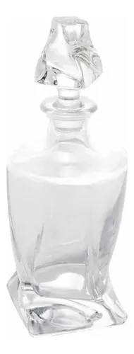 Garrafa P/ Wisky De Cristal Tortile 750 Ml Wolff