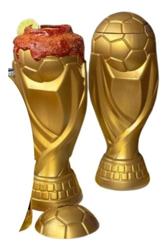 Vaso Alcancia Copa Mundial Futbol Ideal P/ Micheladas 1.6l