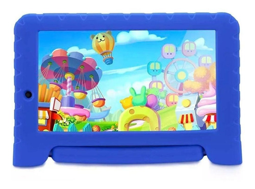 Imagem 1 de 3 de Tablet  Multilaser Kid Pad Plus NB27 7" 8GB azul e 1GB de memória RAM