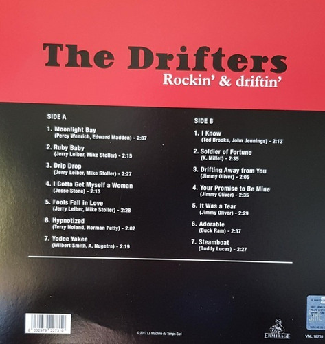 Drifters The - Rockin & Driftin Lp