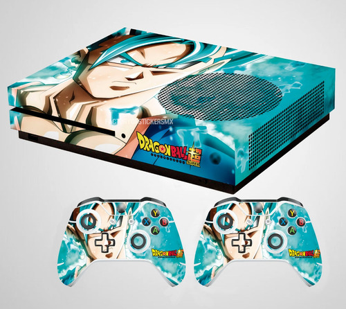 Skin Dragon Ball Super Vegito Para Xbox One S Set Stickers