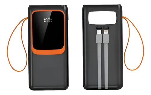 Carregador Portátil 30000mah Turbo 22.5w Power Bank Rápido