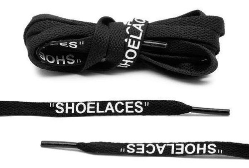 Shoelaces Black - Tipo Off White
