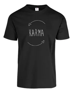 Playera Para Hombre Karma