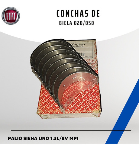 Concha De Biela Fiat Palio Siena  1,3/8v Mpi Inyeccion 050