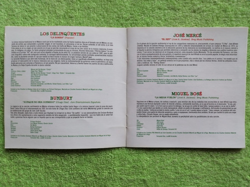 Eam Cd Un Tributo A Mexico '05 Miguel Bose Bunbury Elefantes
