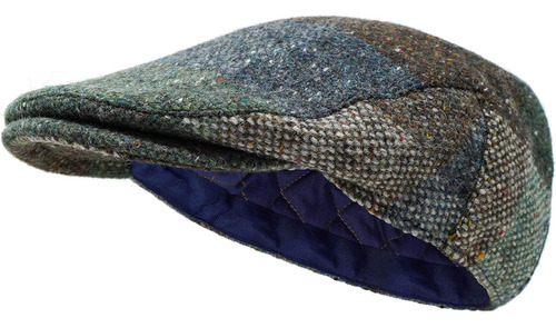 Borges & Scott El Mosaico De Galway - Gorra Plana De Tweed I
