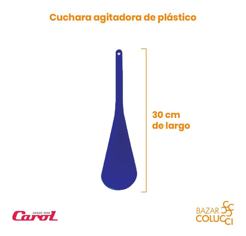 Cuchara Agitación, Deses Plast - Bazar Colucci