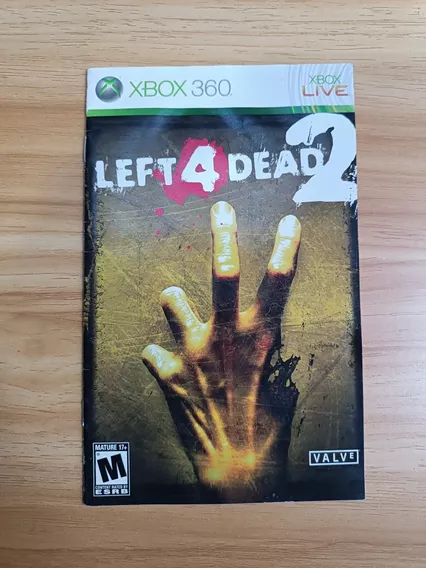 Manual Left 4 Dead 2 Original Xbox 360