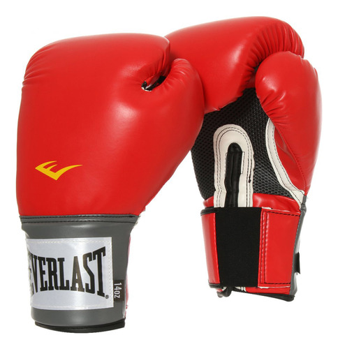 Guante Box Everlast Prostyle Training 14 Oz Rojo X12114