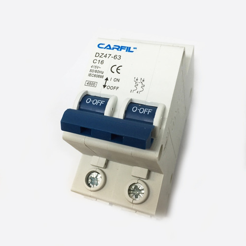 Imagen 2 de 5 de Termica Para Tablero Electrico (todos Los Amperajes) - Ute