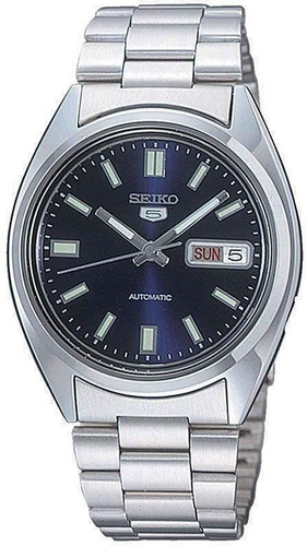 Reloj Hombre Seiko Snxs77k Automátic Pulso Plateado Just Wat