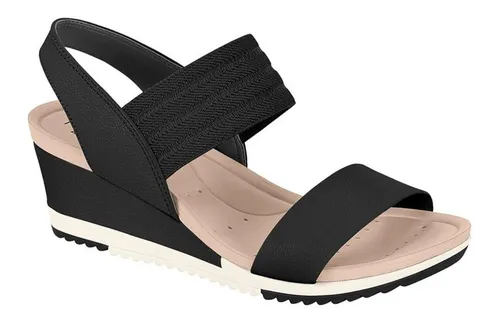 Sandália anabela raphaella booz corda best sale feminina