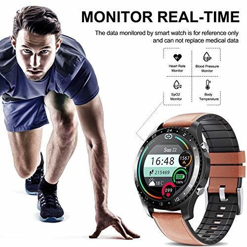 Reloj Inteligente Llamada Rastreador Fitness Monitor Tactil