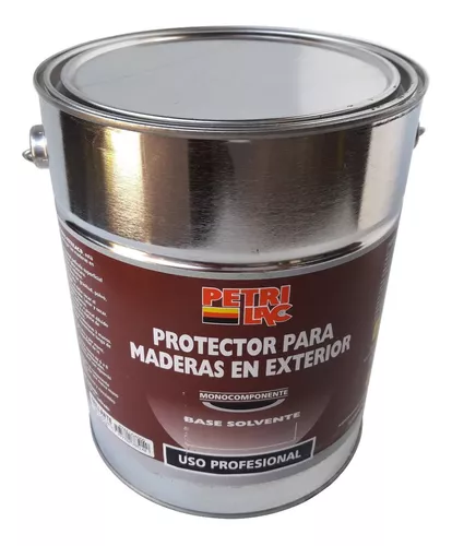 Protector Madera Exterior Satinado Danzke Lasur Petrilac 4l