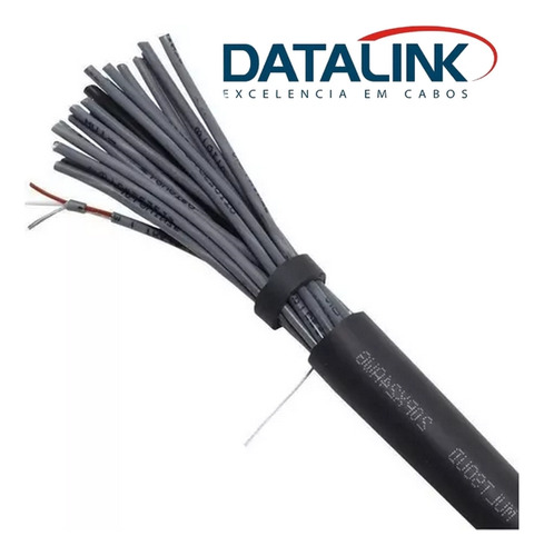 Fio Multicabo 20 Vias 24awg Datalink - 15 Metros
