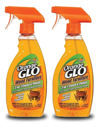  Orange Glo Limpiador De Madera 2 En 1 Aroma Naranja 2 Pack