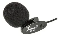 Comprar Microfone Knup KP-911 Lapela cor preto com alto-farlantes
