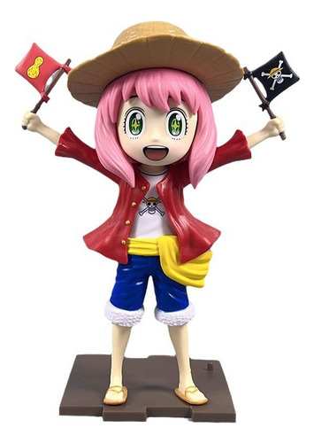 Figura De Acción De Árbitro De Luffy Anya De One Piece Spy F