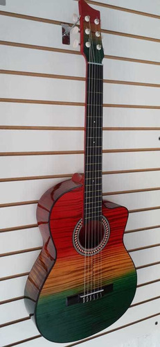 Guitarra Acústica +método De Aprendizaje + Púa+ Envío Gratis