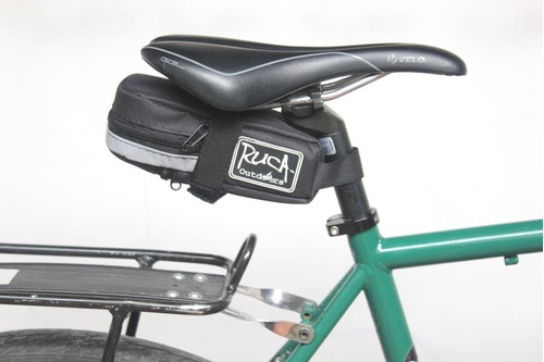 Bolso Bajo Asiento. Bicicleta. Ruca Outdoors. Yehuin.