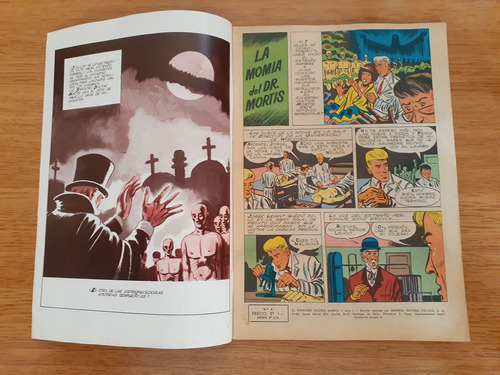 Cómic El Siniestro Dr Mortis Año 1 Número 4 Editora Zig Zag (Usado)