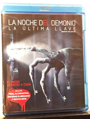 Imagen 1 de 1 de La Noche Del Demonio La Última Llave (bluray) Insidious