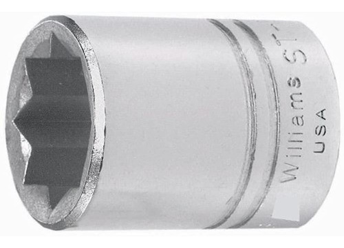 Williams St832 1 Inch Shallow 8 Point Socket