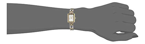 Reloj Con Pulsera Bicolor Anne Klein Para Mujer.