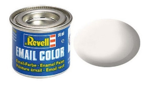 Pintura Revell Enamel Color 105 Blanco Mate Autoslot