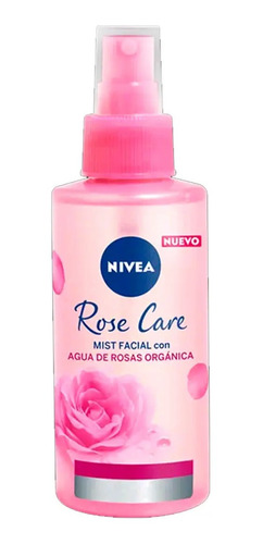 Nivea Rose Care Mist Facial Refrescante X 150 Ml