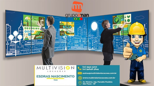 Instalação Suporte E Montagem Vídeo Wall 4k Multivision Loca