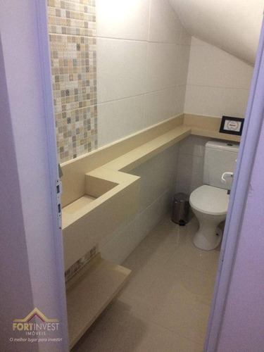 Imagem 7 de 11 de Casa Com 2 Dormitórios À Venda, 69 M² Por R$ 295.000,00 - Tude Bastos (sítio Do Campo) - Praia Grande/sp - Ca0894