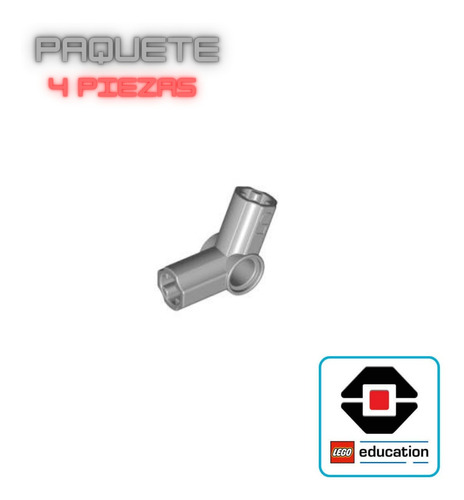  131673 Lego Light Gray Angle Connector #5 (112.5º) 4pzas