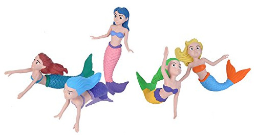 Figuras De Sirena Fivepiece Collection Polybag, Juguete...