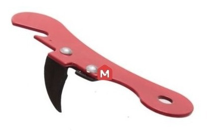 Set X 20 Abrelatas Uña Destapador Rojo Metal Abre Lata