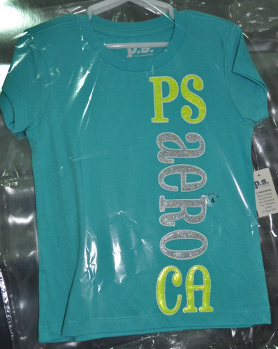 Polo P.s Aeropostale 4 Años Niña (bbm140)