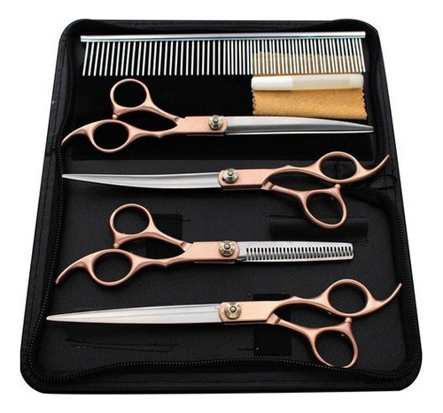 Kit De Corte De Pelo Para Mascotas, Oro Rosa